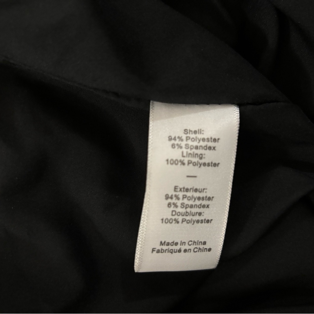 Likely Gwendolyn Ruched Black Metallic Shimmer Mini Dress - Picture 3 of 14